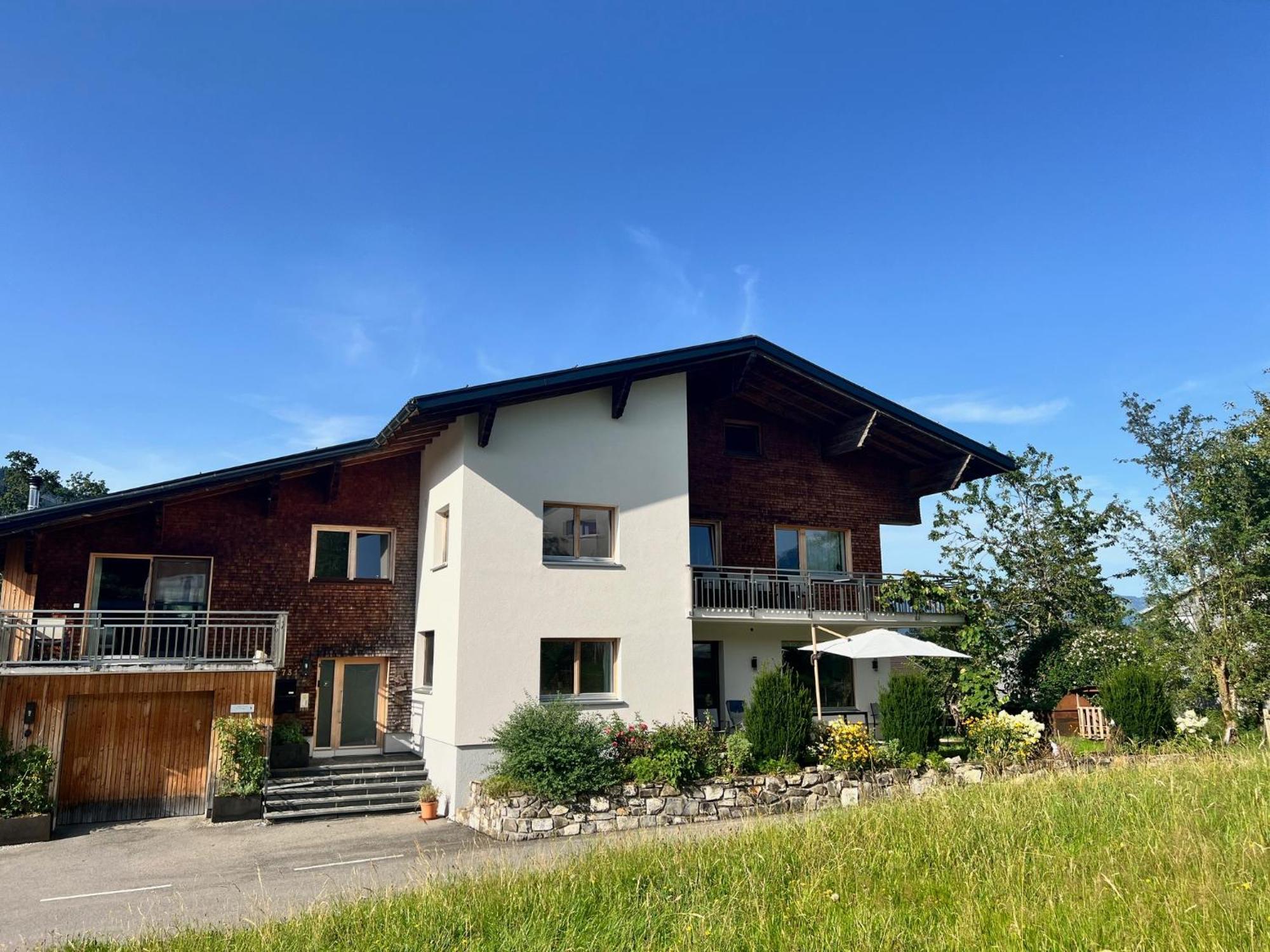 Wiesen Appartment Schwarzenberg im Bregenzerwald Luaran gambar