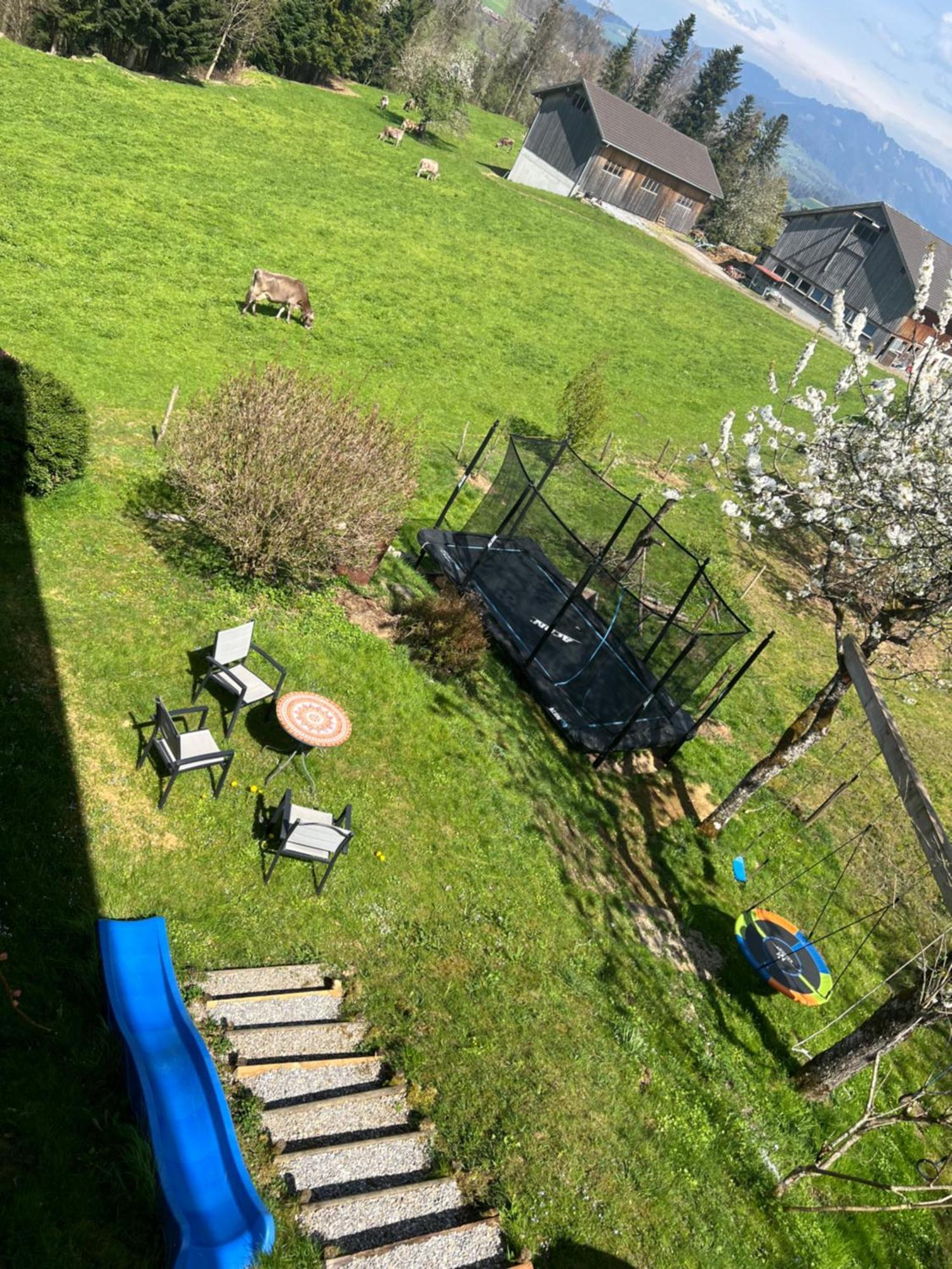 Wiesen Appartment Schwarzenberg im Bregenzerwald Luaran gambar
