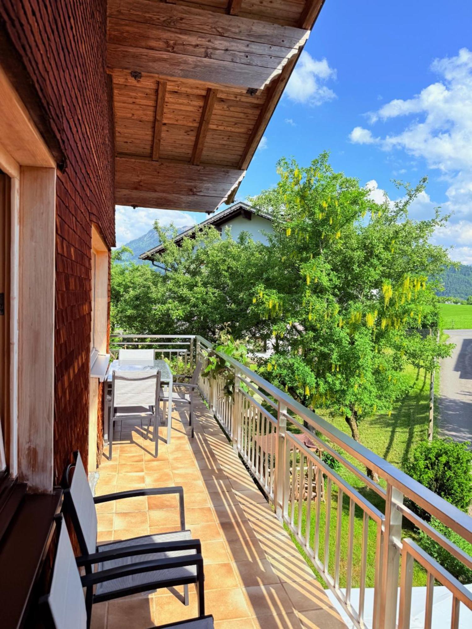 Wiesen Appartment Schwarzenberg im Bregenzerwald Luaran gambar