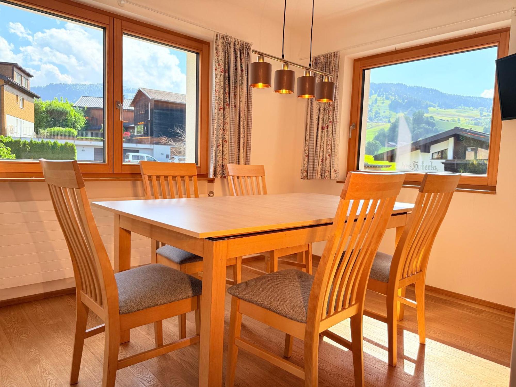 Wiesen Appartment Schwarzenberg im Bregenzerwald Luaran gambar