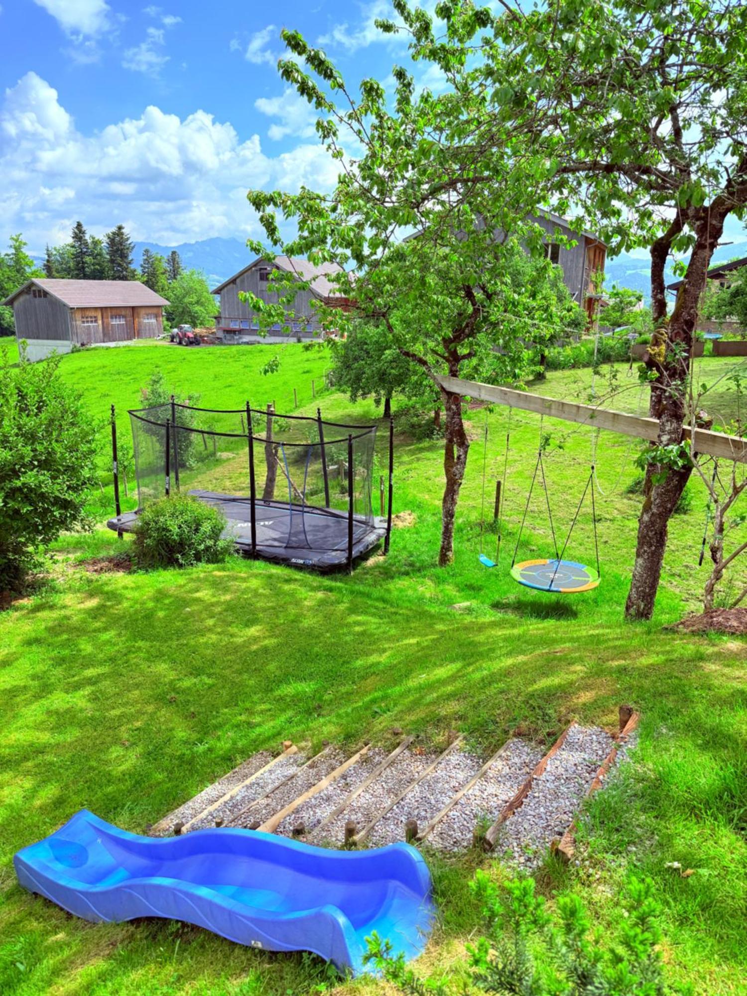 Wiesen Appartment Schwarzenberg im Bregenzerwald Luaran gambar