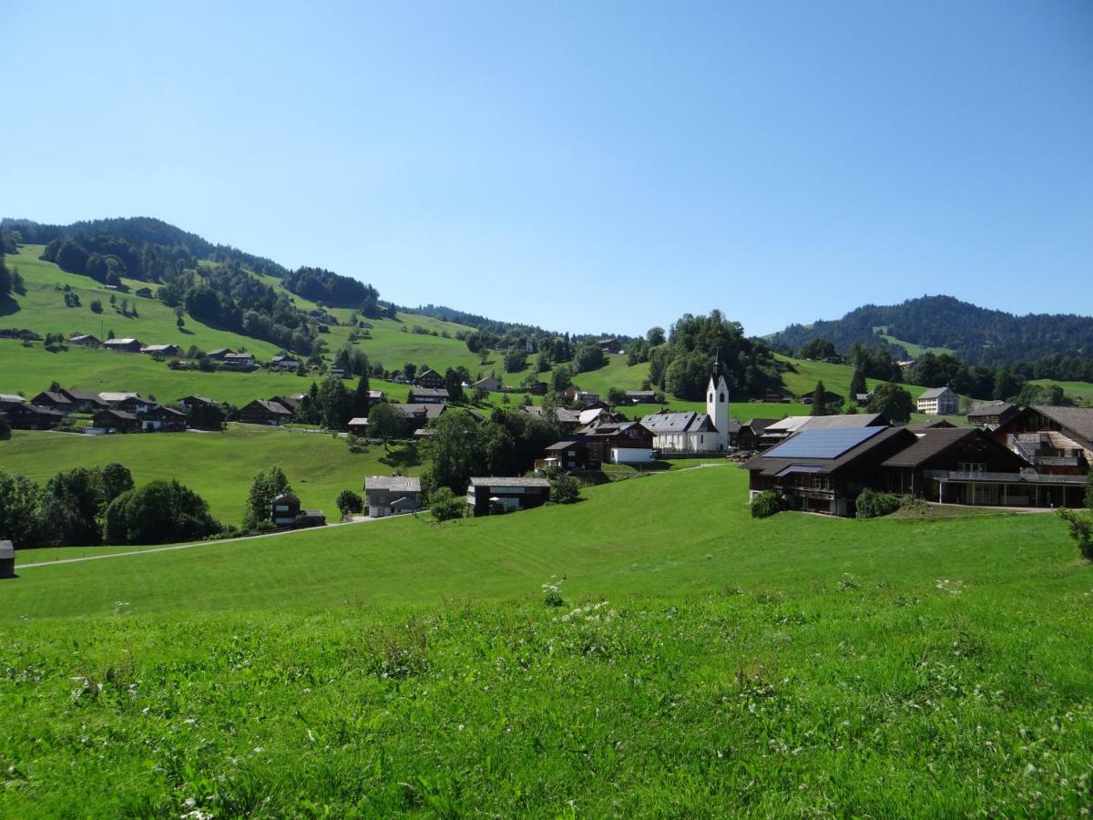 Wiesen Appartment Schwarzenberg im Bregenzerwald Luaran gambar