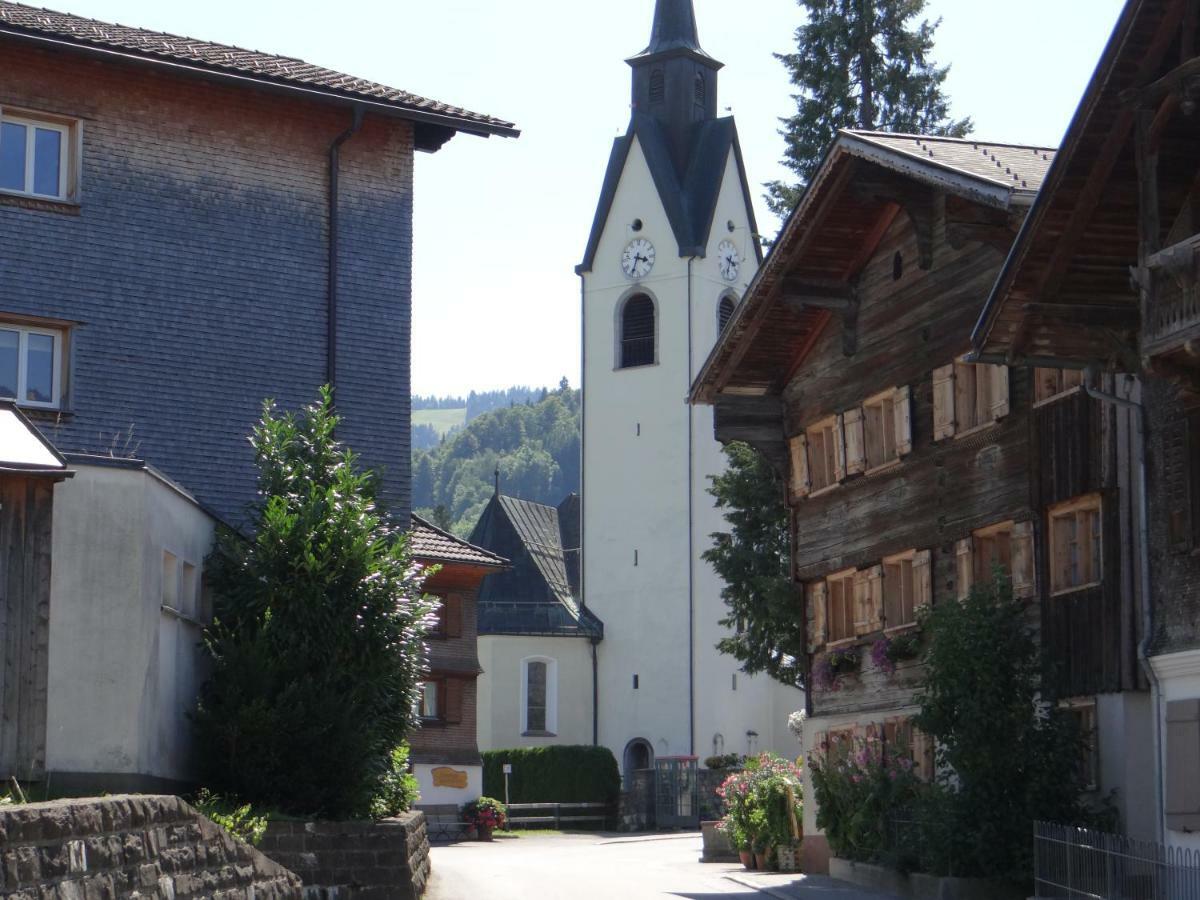 Wiesen Appartment Schwarzenberg im Bregenzerwald Luaran gambar